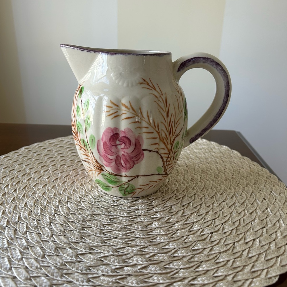 Blue Ridge  Party Goer 6 1/4" Virginia Jug #1 or Pitcher, Southern Pottery